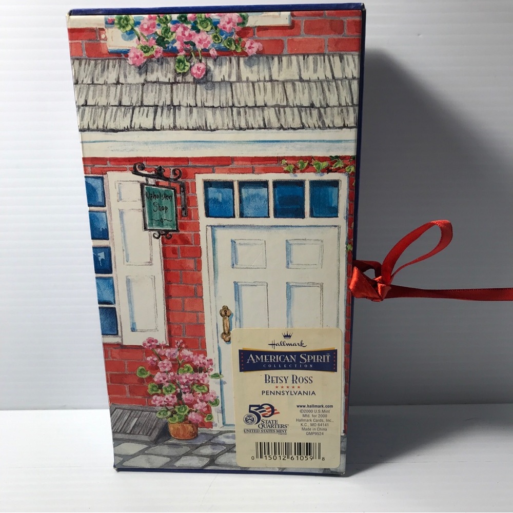 Hallmark We The People Pennsylvania U.S. State Quarter Betsy Ross Doll